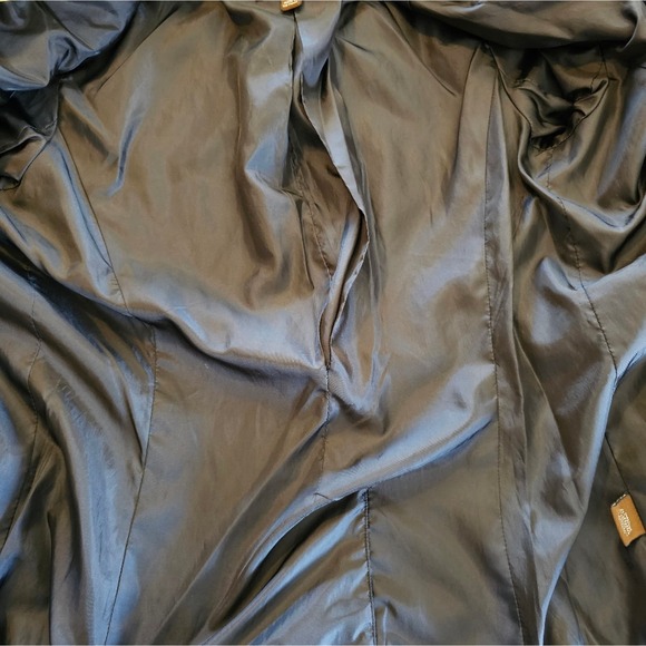 Merona women's black pin stripped dress jacket size 8 - Picture 12 of 14